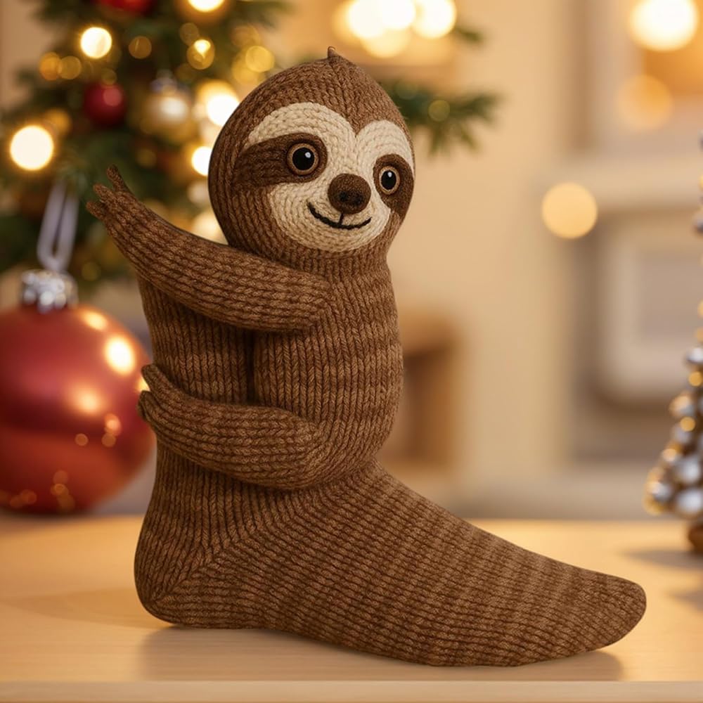 Cozy Sloth Hand Knitted Socks™