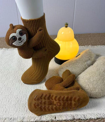 Cozy Sloth Hand Knitted Socks™